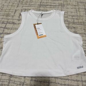 2XU Women's White Muscle Tee